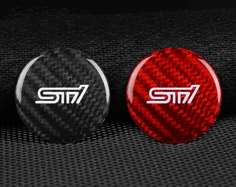 

Subaru BRZ Forester WRX Outback Lion XV one-touch start decorative stickers carbon fiber interior buttons
