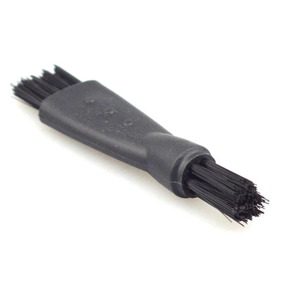 10/50/100PCS Razor Cleaning Brush Convenient Effective Black Plastic Razor Supplies Shaver Small Bristle Brush