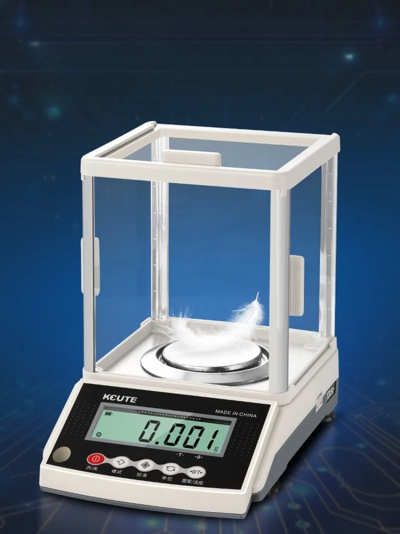 Gold Electronic Scale High Precision 0.001 Precision 0.01g Small Gram Weighing Laboratory Jewelry Scale Precision Balance