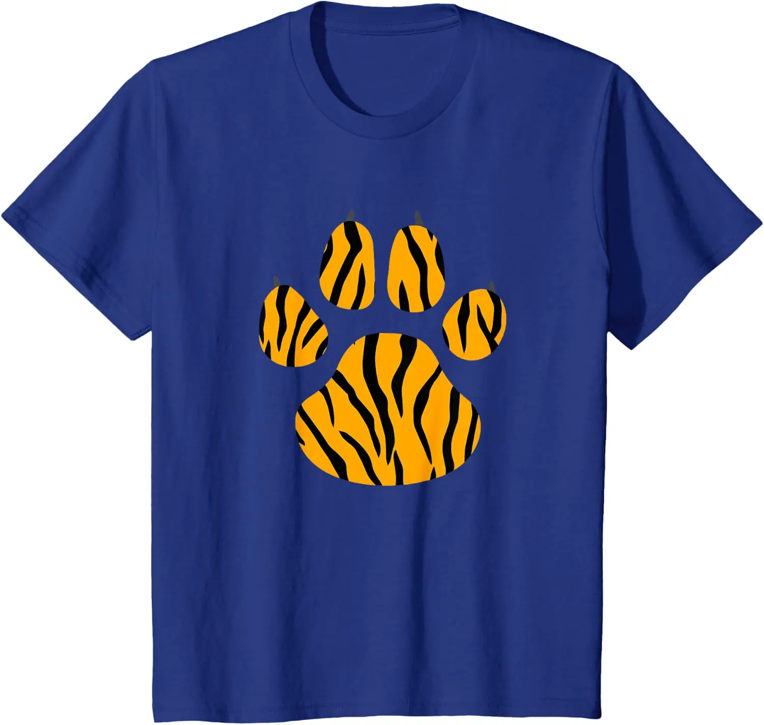 Cool Animal Tiger Print Paw T-Shirt Unisex Children’s Wear Cotton Casual Kid Graphic T Shirts Camiseta Streetwear