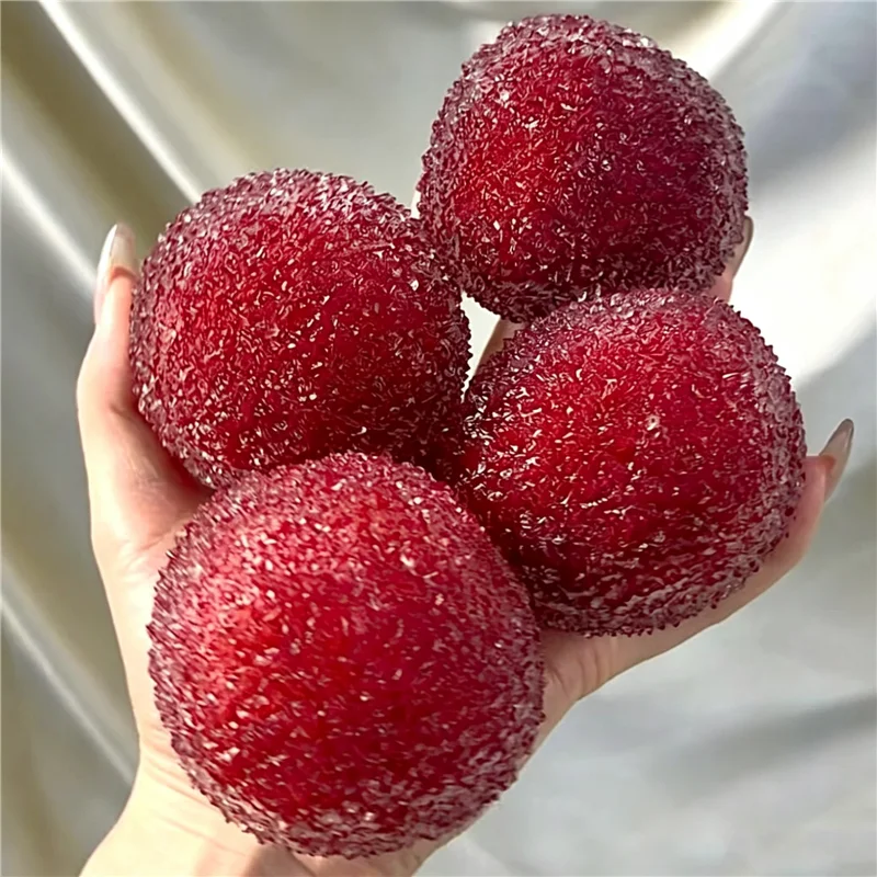 Ice‑sand Squeeze Ball Vaseline Fil Stress Relief Calming Sensory Toy ASMR Crunchy Satisfying Sound for Adults Pocket Noise Ball