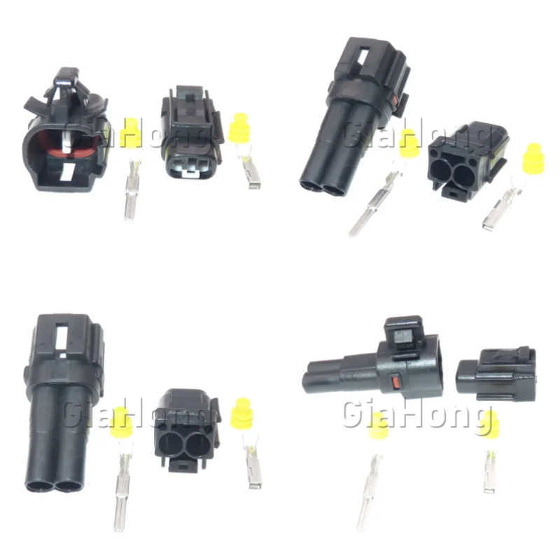 1 Set 2 Way 6189-0176 6189-0429 6188-0098 AC Assembly Car ABS Turn Light Tail Lights Fog Lamp Plug Socket For Toyota Nissan