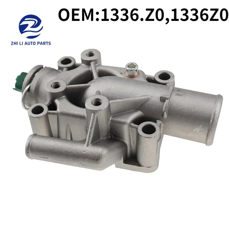 1336. Z0,1336Z0 Aluminum Engine Coolant Thermostat with Housing For Peugeot Partner 206/207/307/308/1007 For Citroen C2 C3 C4