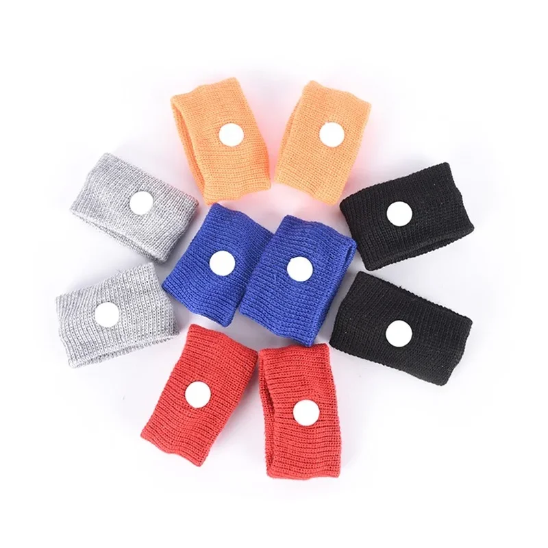 2PCs Sickness Wrist Band Anti Nausea Car Plane Boats Wristband Relief Anti-motion Sickness Wrist Strap Reusable Adjustable