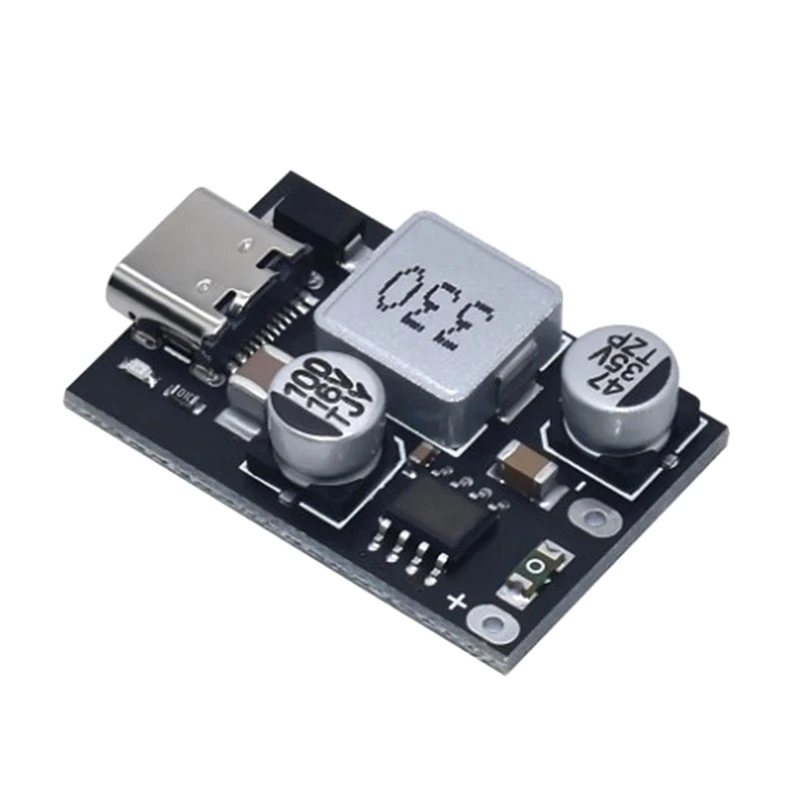 65W 8-32V DC To USB Type C PD 3.0 QC3 Fast Charge Step-Down Power Module Mobile Phone Quick Charge Adapter Module