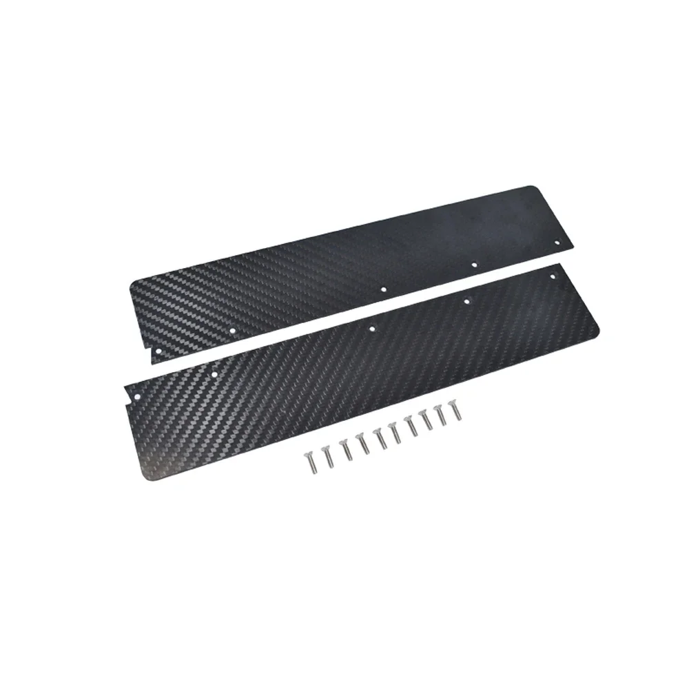 GPM for ARRMA 1/7 INFRACTION FELONY LIMITLESS 6S BLX Carbon Fiber 56MM Width Outer Wing Guard Foot Pedal Side Skirt ARA320509 RC