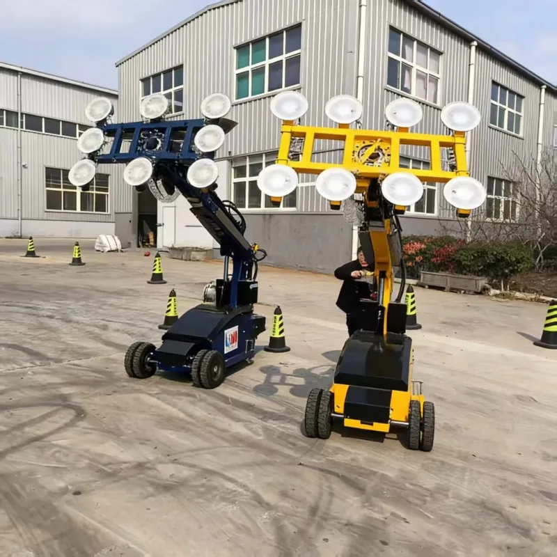 Suction Cup Glass Vacuum Lifter Self-propelled Mobile Glass Suction Truck for Thick Glass Stable Transport Operation