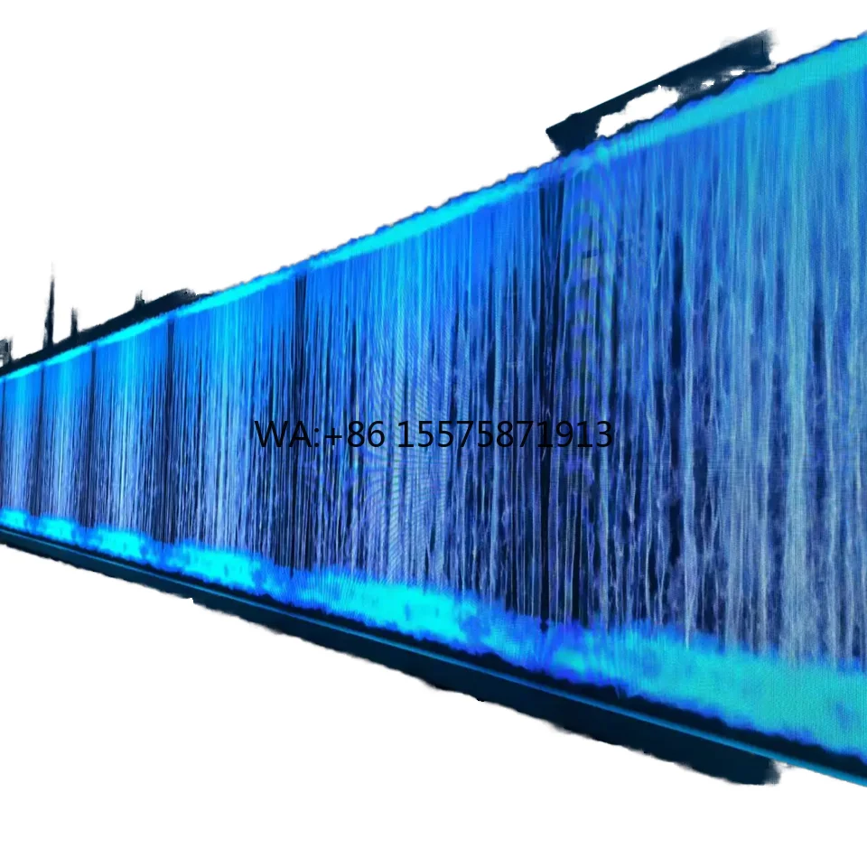Customizable HD Transparent Film Customized Indoor/Outdoor Full Color LED Display Screen Thin Wall Video Wall