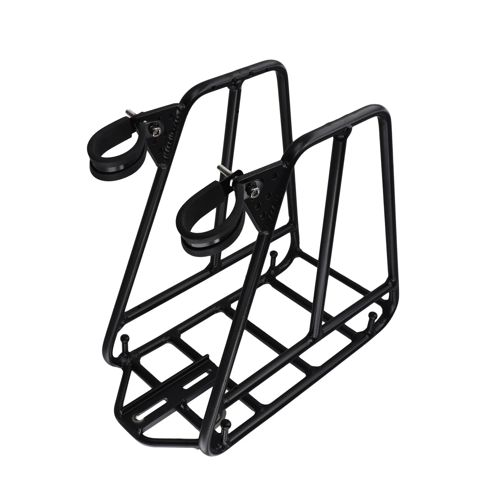 Mountain Bike Front Backpack Holder Aluminum Alloy Shock Absorption Front Fork Hanging Bag Rack E-bike Accessories Hot Sale