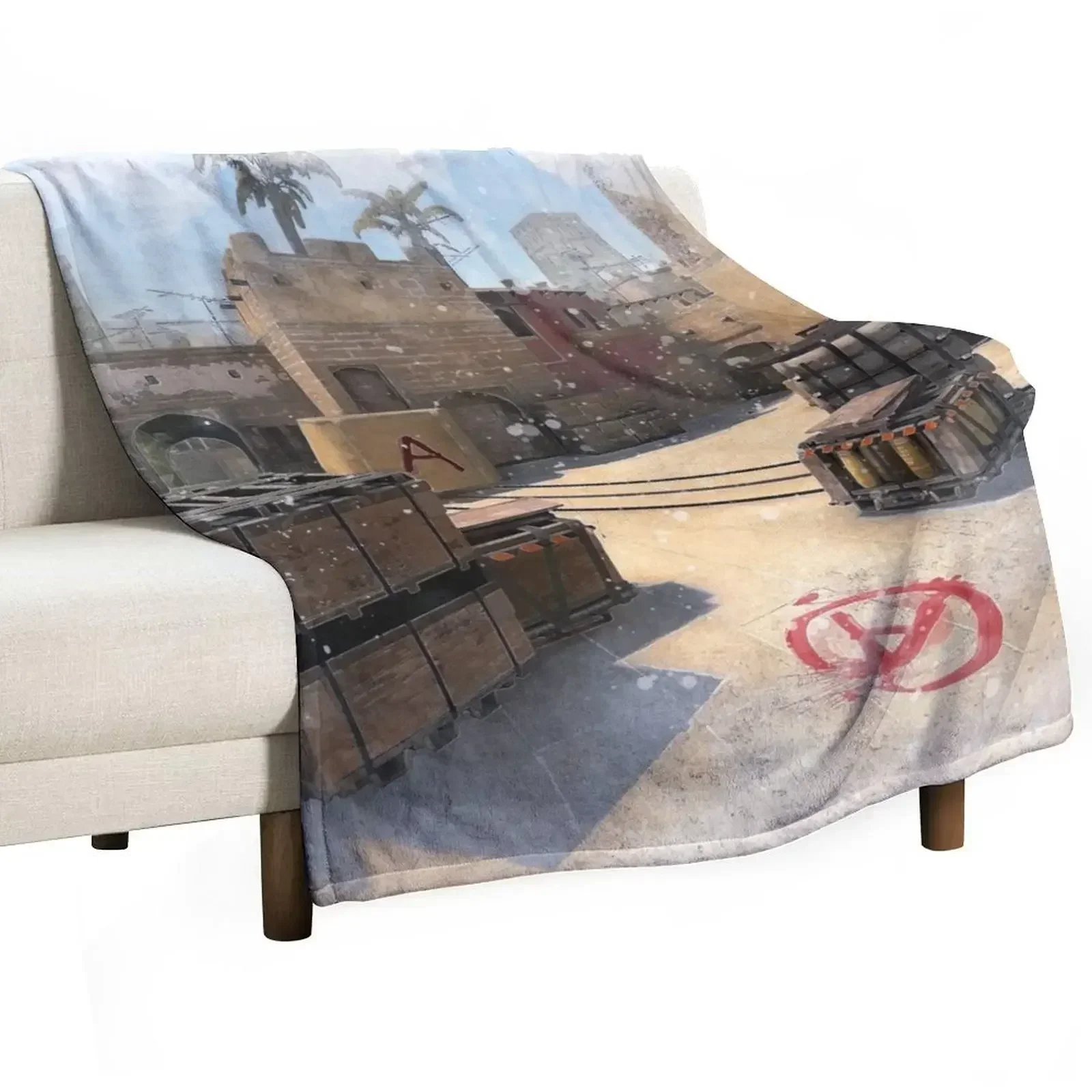 Mirage CSGO Poster in Watercolour Poster Throw Blanket Flannels christmas decoration Blankets