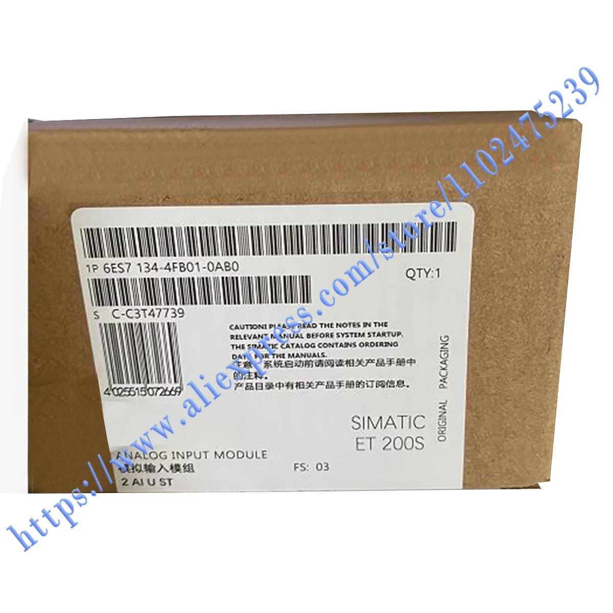 6ES7241-1AH30-0XB0 6ES7134-4FB01-0AB0 ET200 electronic module Brand New Oiginal, One Year Warranty，Take Photos On Site