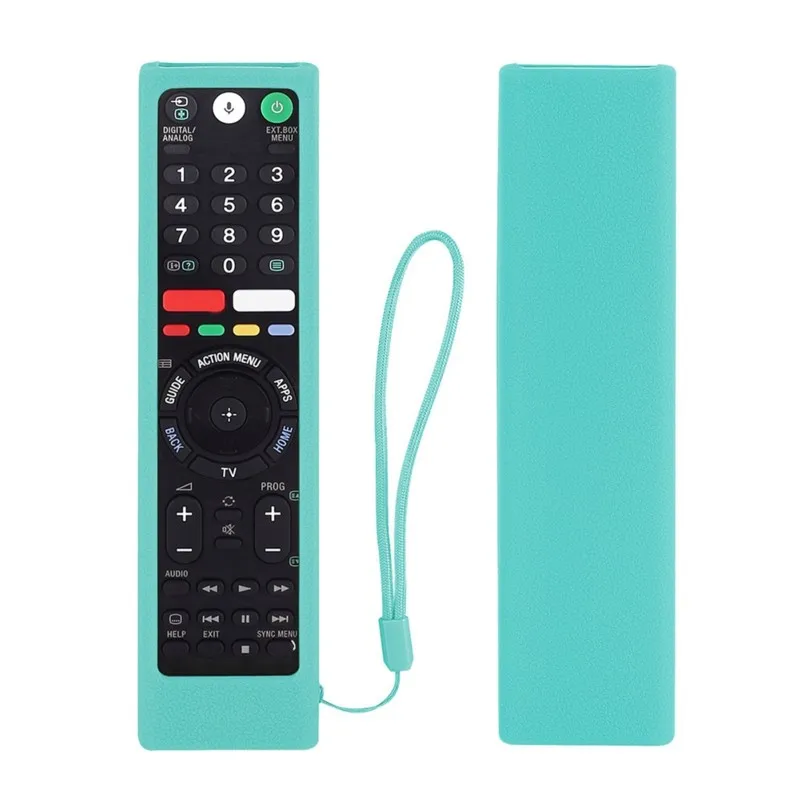 [LXYA68Z!] Silicone Protective Cover For Sony TV Remote Controls - Shockproof For Sony RM-ED050 RMT-TX200C/TX102U
