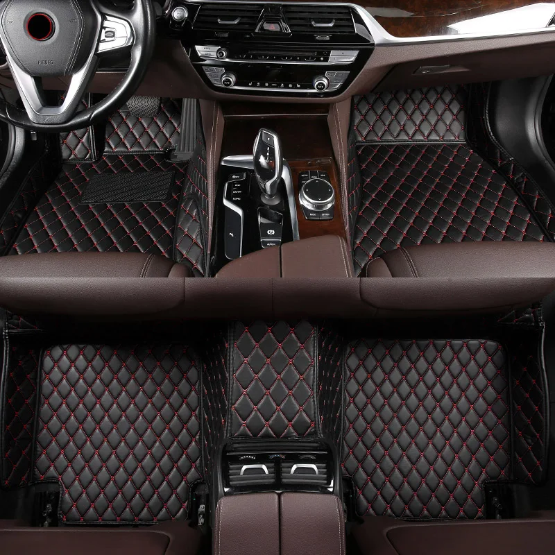 Custom 3D Full Coverage Car Floor Mats for BMW 5 Series E39 1995-2004 E60 F10 G30 2017-2022 G60 2023-2025 Car Accessories Carpet