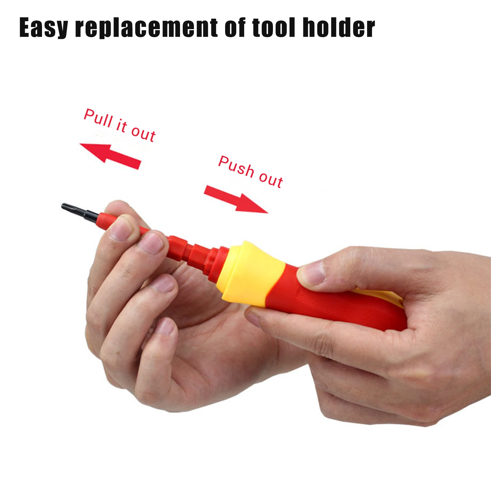 

Magnetic Insulated Screwdriver Set Cross Slotted Driver Bits Electrical Tools For Electrician Hand Tools Screwdriver