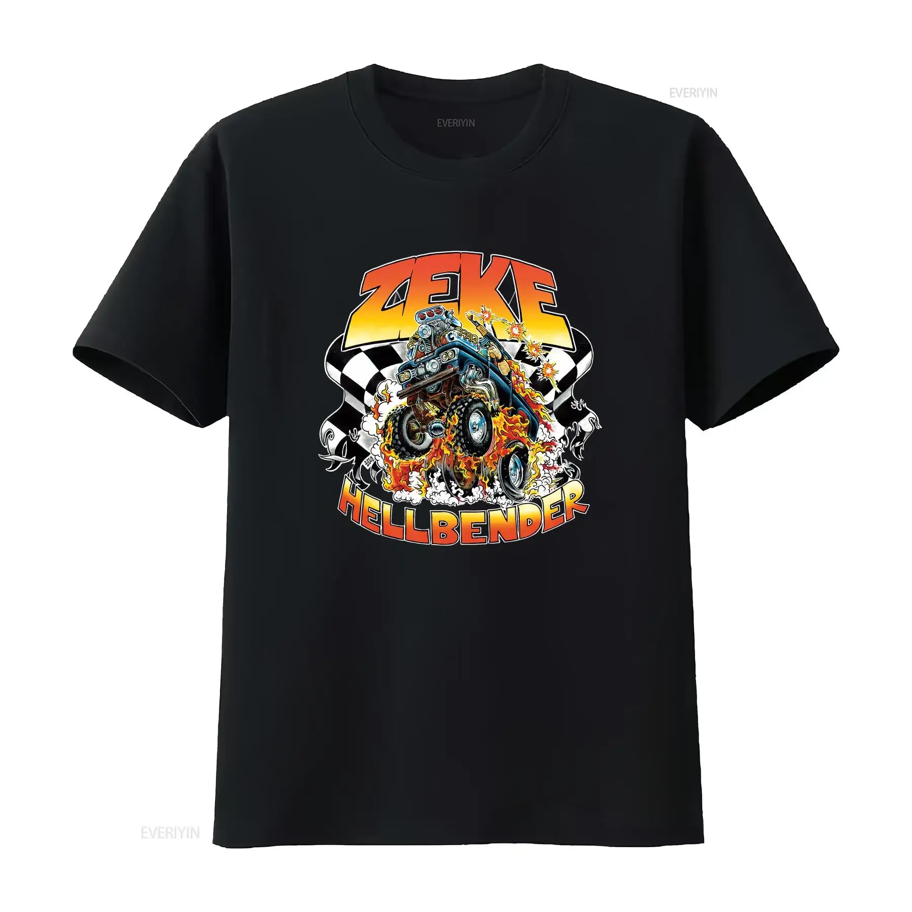 

Футболка zeke hellbender, винтажная стираная мужская удобная мягкая стильная дышащая модная унисекс, слегка дизайнерская одежда