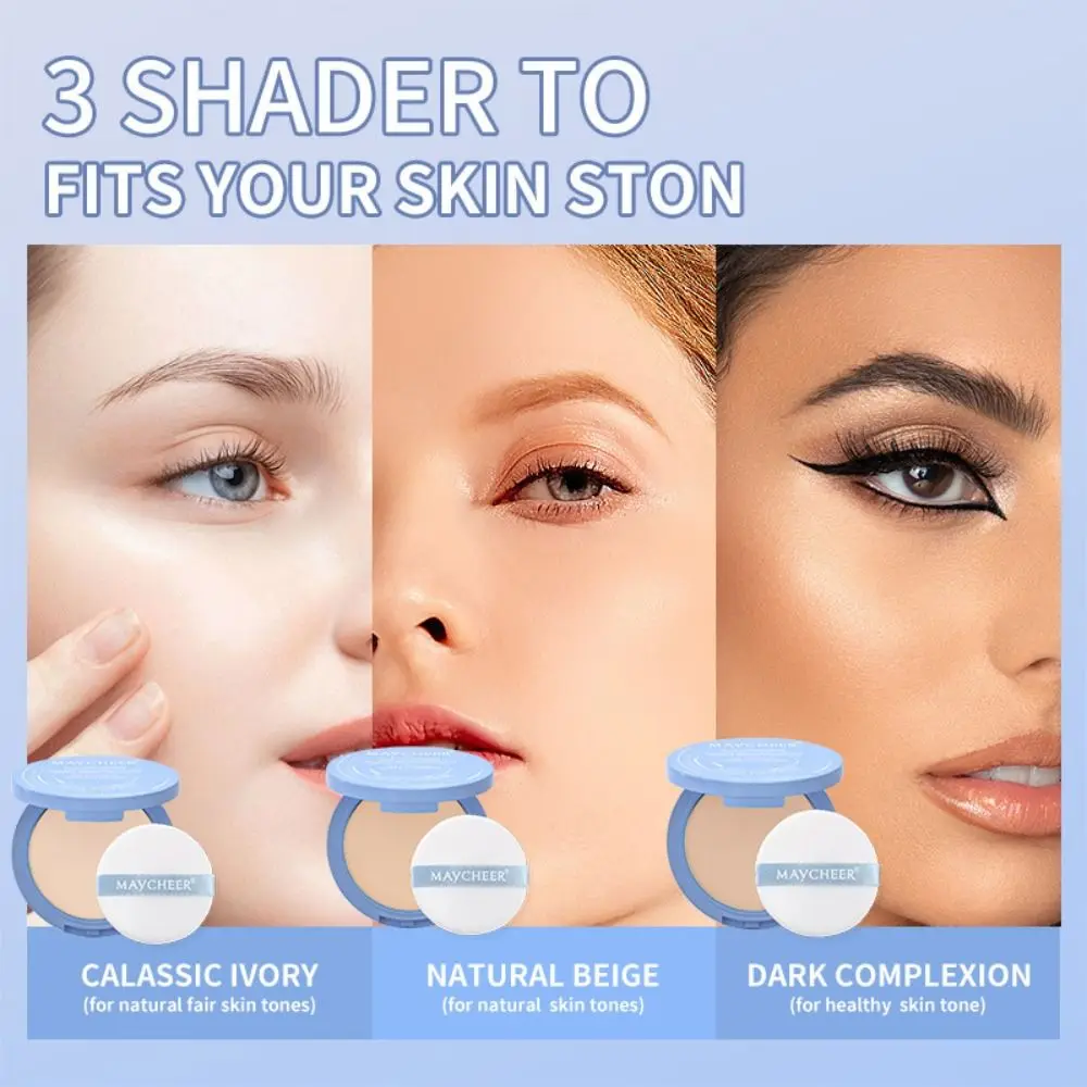 

Long Lasting Setting Powder Natural Compact Face Makeup Powder Breathable Lightweight Loose Powder