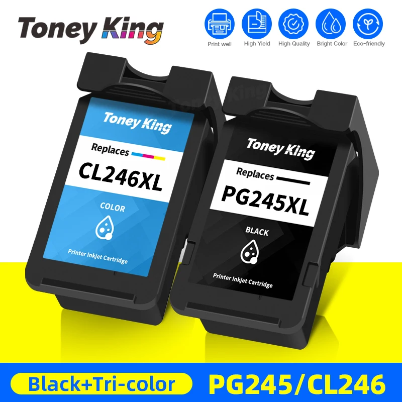 

PG-245 CL-246 Ink Cartridge For Canon Printer Ink Cartridge PG 245 CL 246 For Pixma MG3022 MG3029 TS3120 TS3122 TS202 TS302