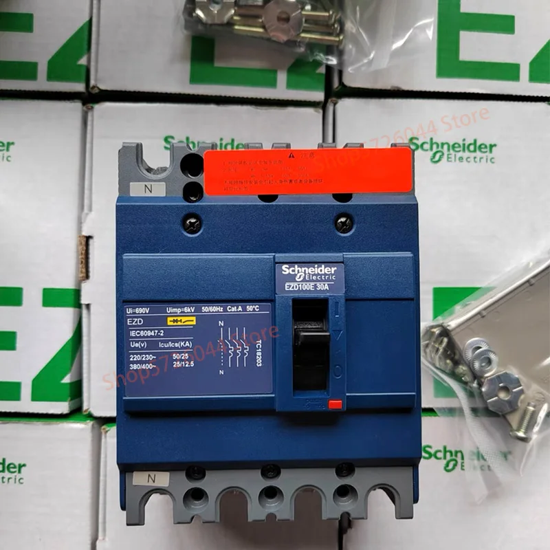 

Plastic-case distribution protection circuit breaker 4P,7.5kA,Frame current 100A, EZD100B4015N 20N 25N 30N 40N 50N 60N 75N 80N