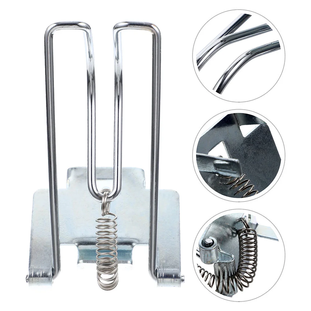 

2 Pcs Cashier Box Clip Drawer Clips Register Holder Registers Money for Ferroalloy Tray Moneybox