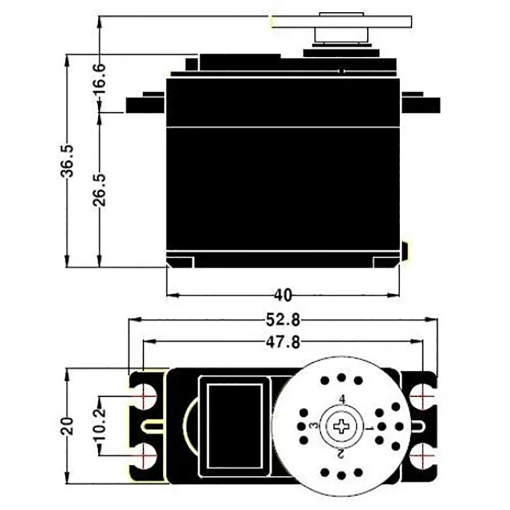 MG995 Servo Metal Gear per modello di elicottero barca per Arduino UNO braccio meccanico fai da te