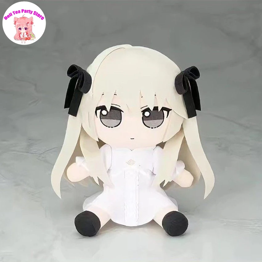 

Новая плюшевая кукла-подушка Касугано Сора Фумо 20 см, сидячая фигурка, аниме, косплей, мультяшный игровой персонаж, подарок на день рождения/Рождество