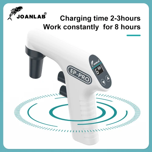 Imagen 2 del producto Controlador de pipeta de laboratorio JOANLAB, equipo de laboratorio de pipeta automático, bomba de pipeta electrónica de 110v a 220v