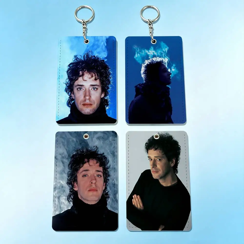 

G-Gustavo C-Cerati Cool Card Holder Keychain Badge Holder Card Pass Hang Rope Lariat Lanyard for Key Rings Accessories Gift