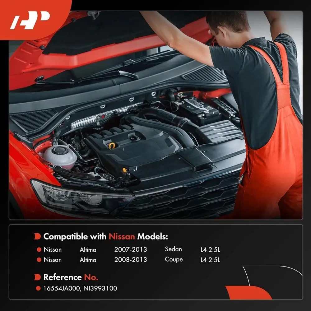 Engine Air Intake Duct Compatible with Nissan Altima 2007-2013 2.5L