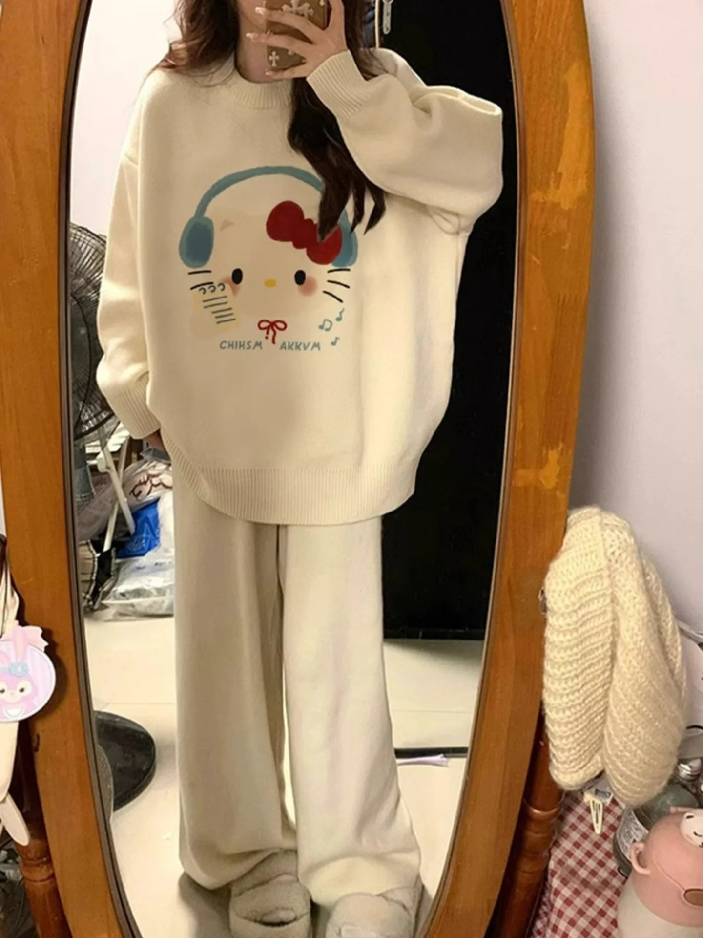 

Мягкое уютное элитное трикотажное пальто Lazy Sle, женский свободный круглый свитер Ne, осень-зима, Новое поступление, удобное модное