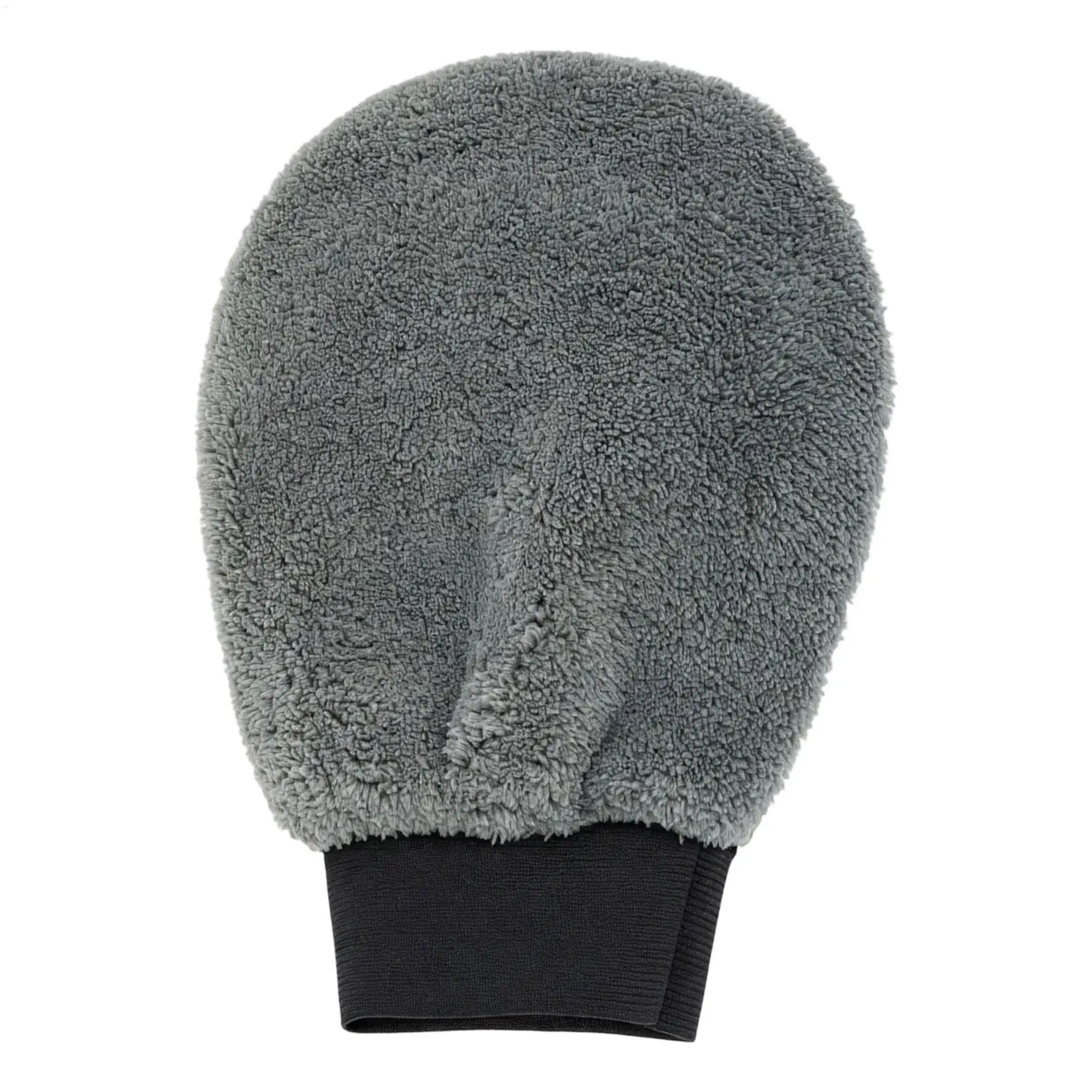 Microfiber Car Wash Mitt Absorbent Dual-Sided Washing Glove Soft Auto Cleaning Mitt Car Cleaning Detailing Gloves Car Wash Tool