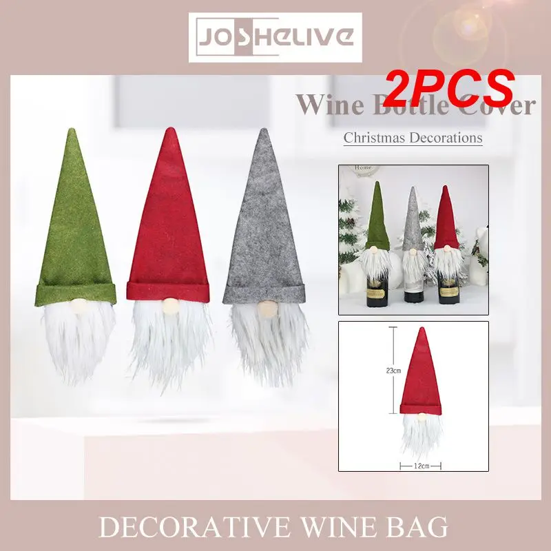 2PCS Decorations Creative Fun Elegant Popular Adorable Trending Festive Home Party Ornaments Party Supplies Champagne