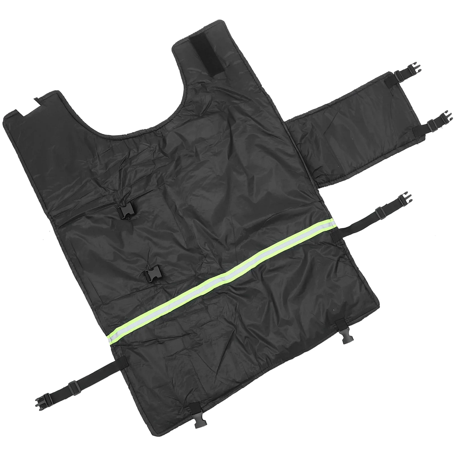 Calf Thickened Vest Donkey Blankets for Winter Lamb Belly Protection Supplies Warm Thin Protector Black Miss Cow Windproof