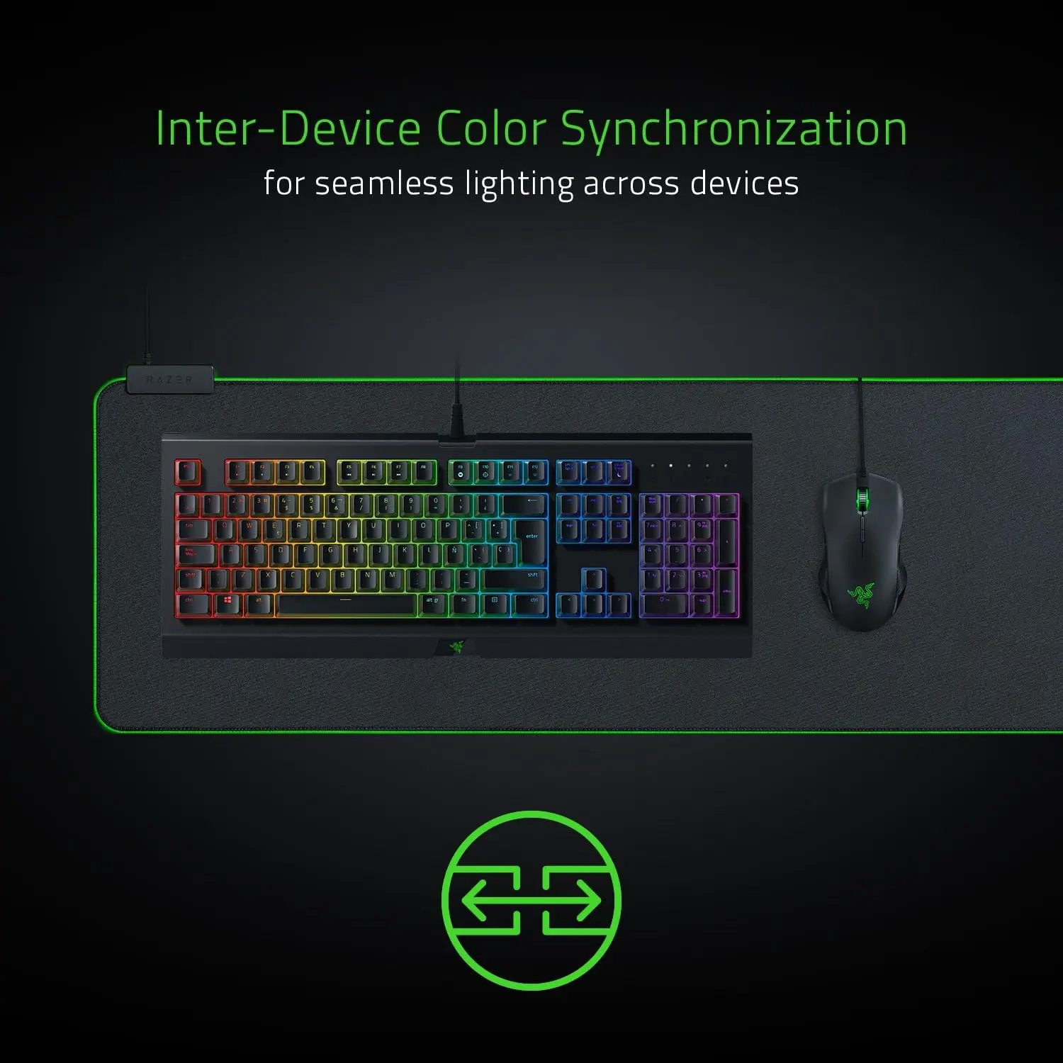 Razer Goliathus Extended Chroma Gaming Mousepad:Customizable