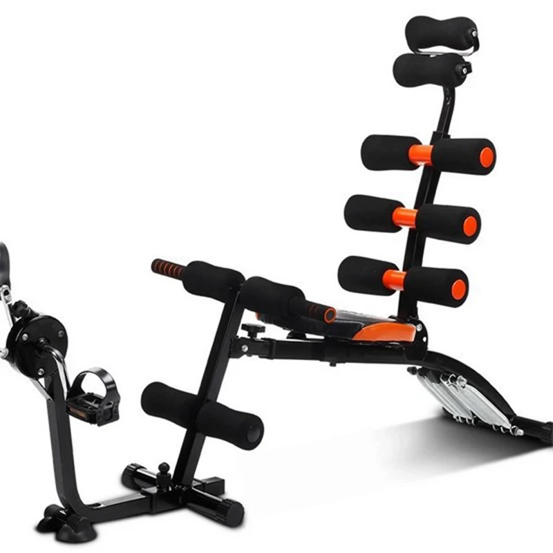 

Hot sale Body Building Abdominal machine with pedal weight dumbbell bench Six 6 Pack Carer Ab Exercise Machine