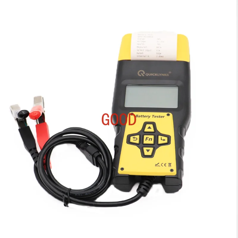 Automotive car battery load capacity alternator internal resistance   analyzer discharger battery tester
