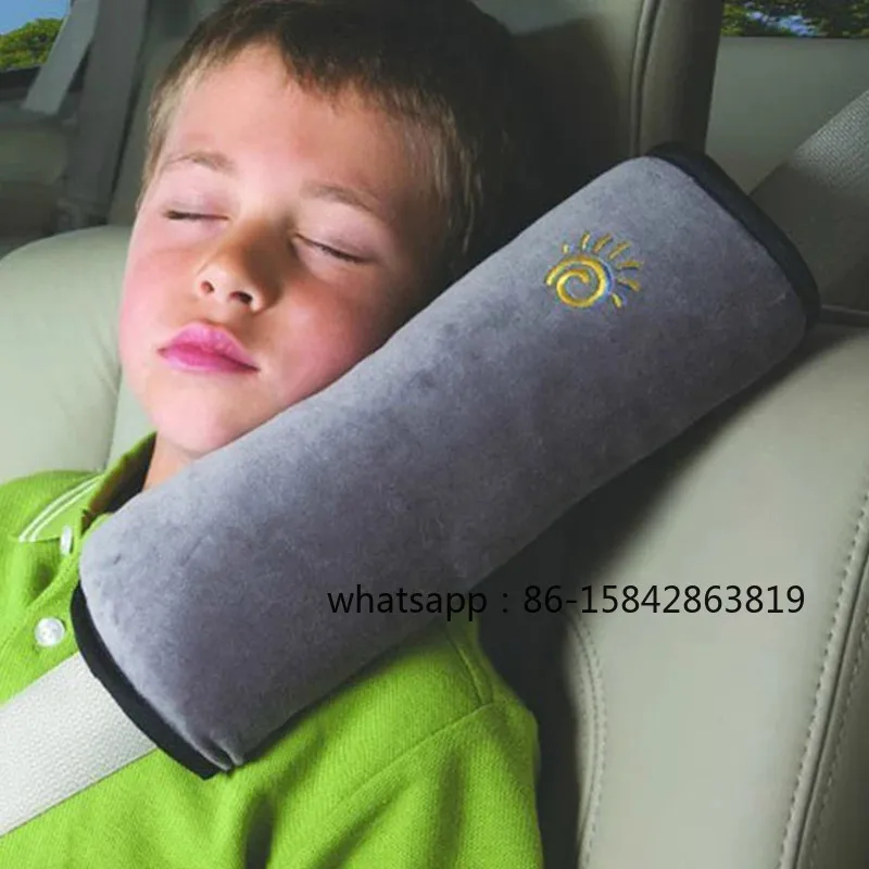 Baby Pillow Kid Car Pillows Auto Safety Seat Belt Shoulder Cushion Pad Harness Protection Support Pillow for Kids Toddler