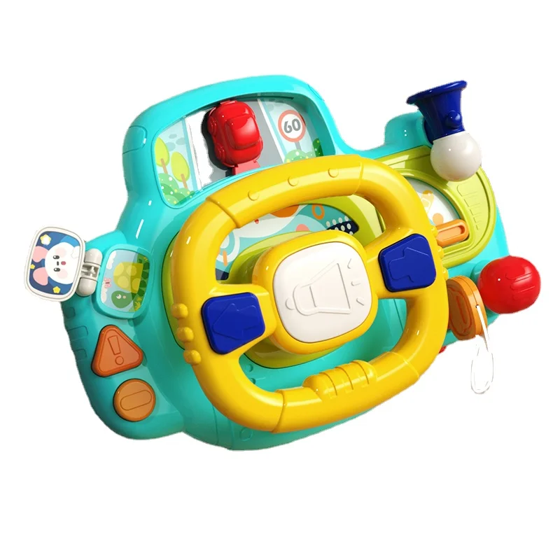 

Yy Baby Carriage Children's Steering Wheel Toy Co-Pilot Simulation Driving