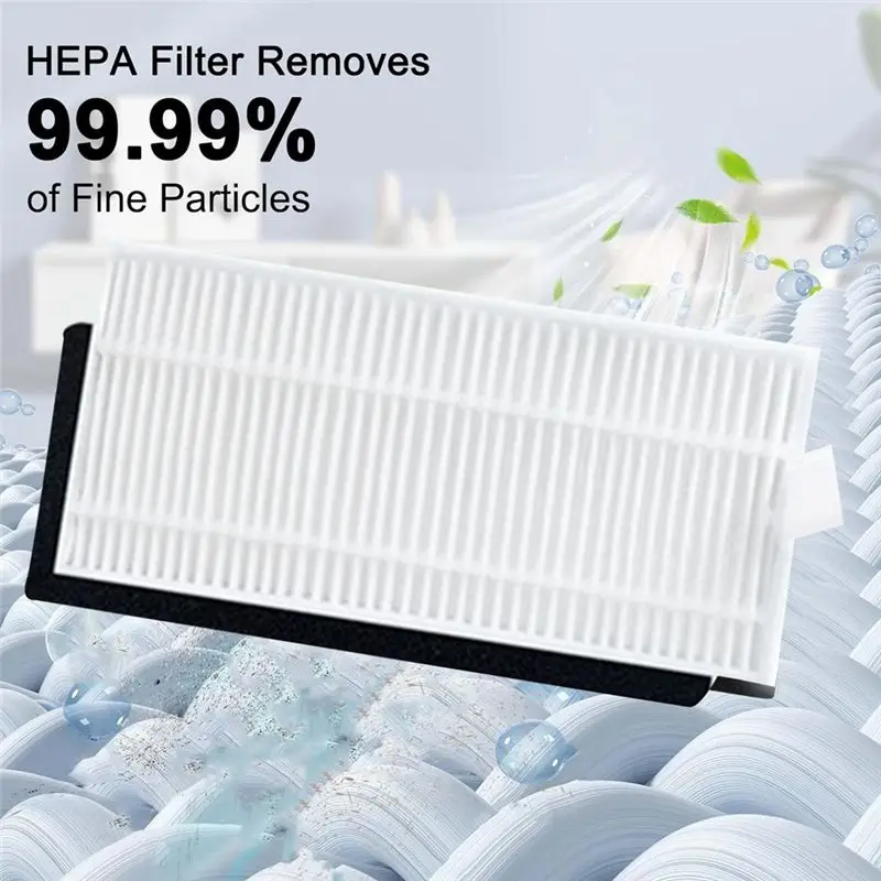 A7THK-6 Pcs Cleaner Filter For Honiture Q6 SE/Tikom L900 Filter Cleaner Parts Replacement