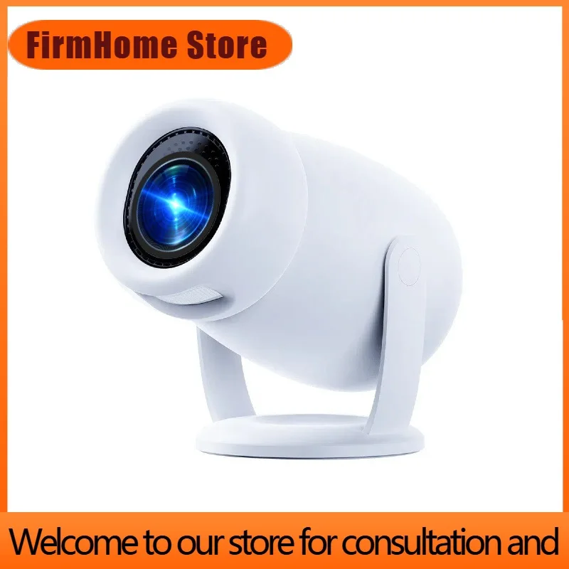 FirmHome StoreNew Arrival 1080P Home Projector HY400 Ultra HD 4K High-Lumen Portable Projector Home Theater、Outdoor Movie