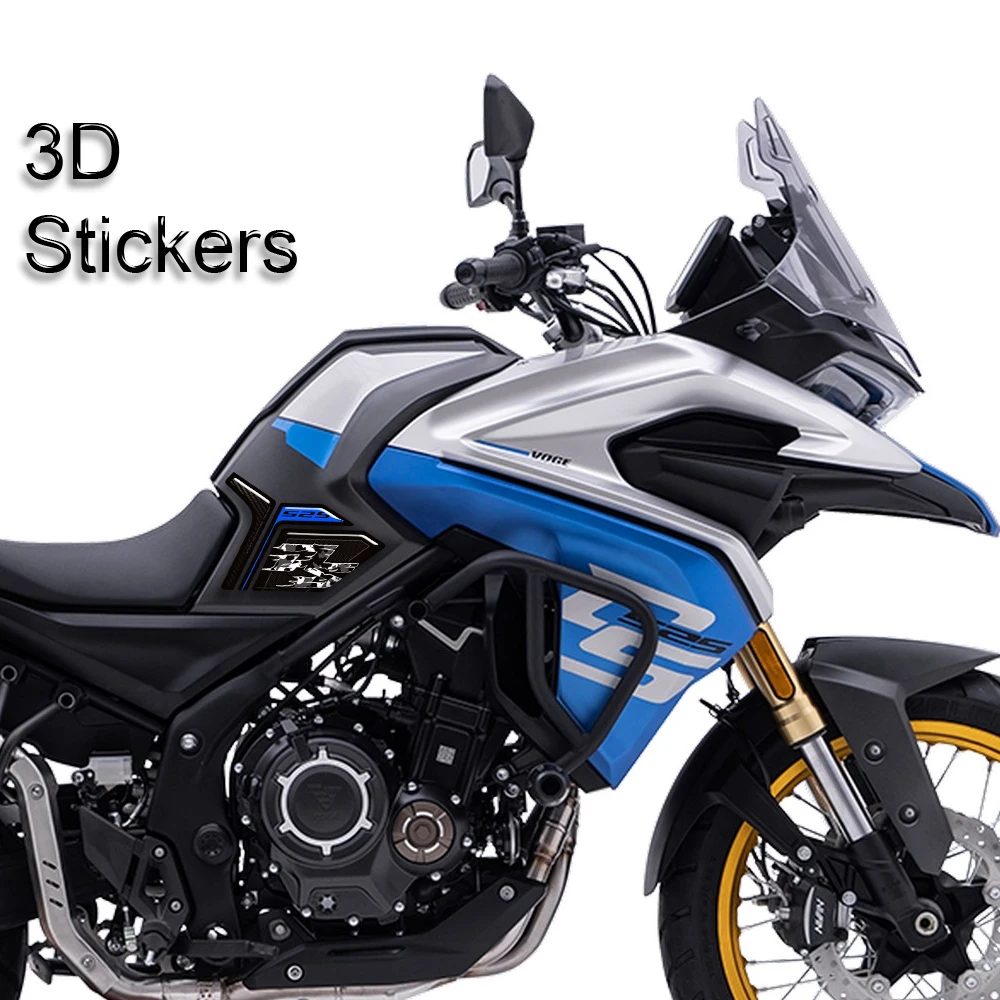 New For VOGE 525 DSX DS525X DS525 X Adventure ADV Handguard Tank Pad Gas Fuel Oil Protection 3D Stickers Decals Fairing Fender