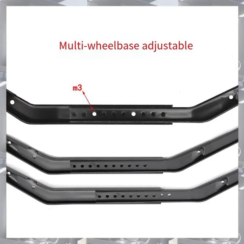 

A84F-Metal Body Chassis Frame For 1/10 RC Crawler Car AXIAL SCX10 III AX103007