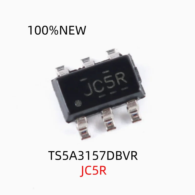 (20 Pieces) 100% New Ts5A3157Dbvr Printed Jc5R Packaged Sot23-6 Single-Channel Universal Analog Switch Chip Smd Ic