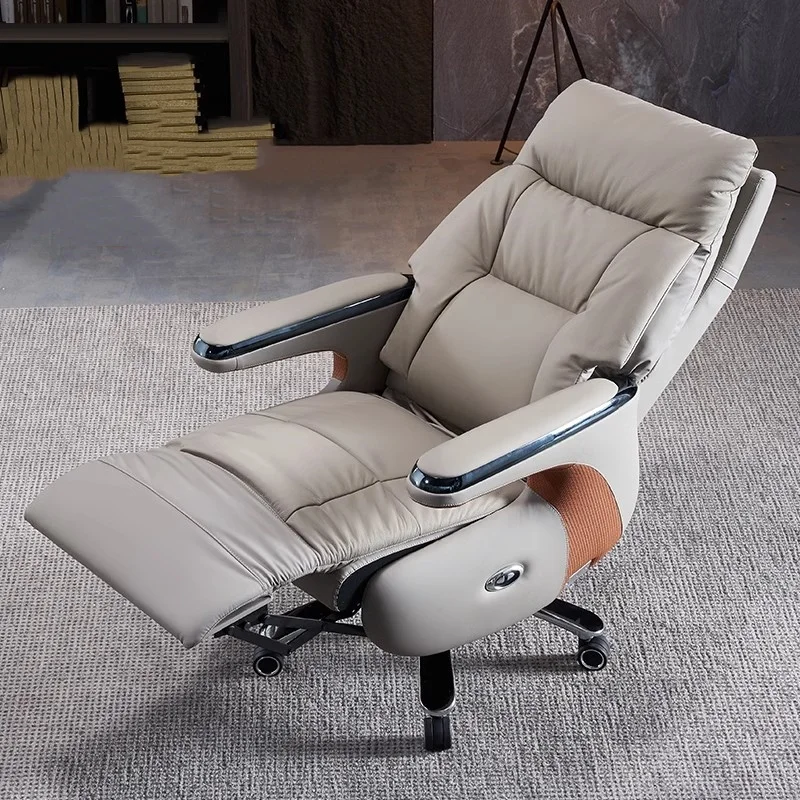 

Мебель, новый дизайн, современное роскошное вращающееся офисное кресло из синтетической кожи с ручным управлением/электрическим откидным креслом