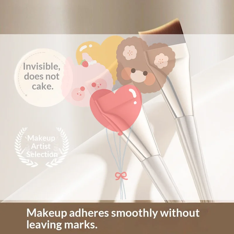 Makeup Foundation Brush Powder Puff Lipstick Eye Shadow Mixing Palette Stainless Steel Spatula Stick Beauty Tools