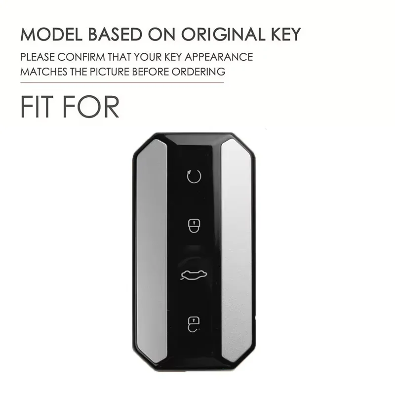 Echt Koe Lederen Auto Afstandsbediening Smart Key Fob Case Cover Tas Keten Houder Knoppen Protector Sleutelhanger Voor Jaecoo 5 J5 EV 2025 2026