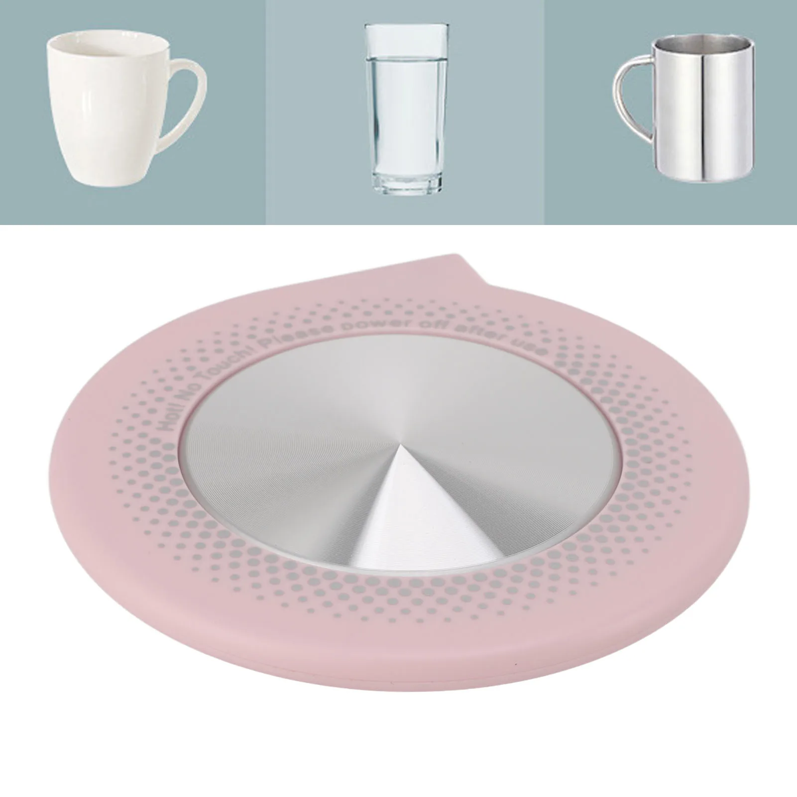 전기 컵 워머 USB 자동 전원 끄기 55 ° 커피 음료 우유 차를 가열하기 위한 C 8cm 전기 머그컵 가열 패드