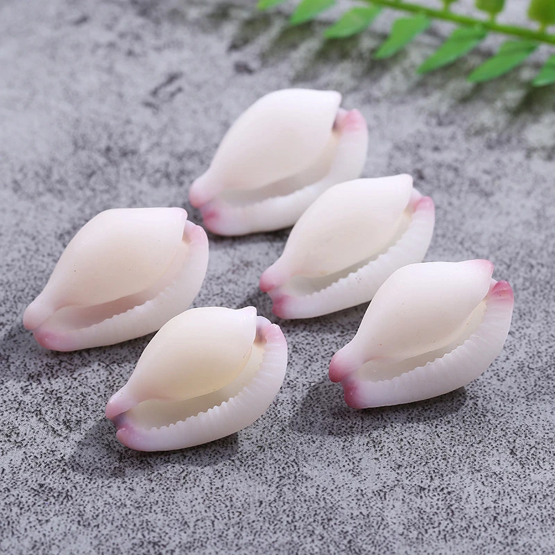 

Natural Jade Rabbit Snail 2.5-3 cm Italian Shell Collection Specimen Cute beige pink Conch Shell 2pcs/lot