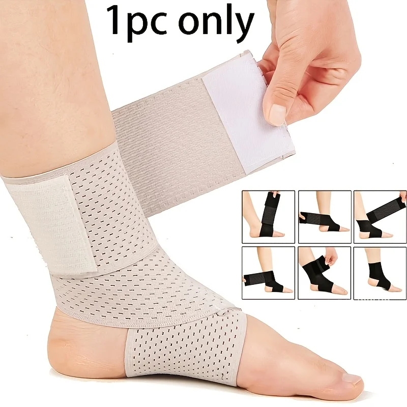 1 Women Men's Ankle Compression Sheath, Outdoor Sports Running Compression Prot…