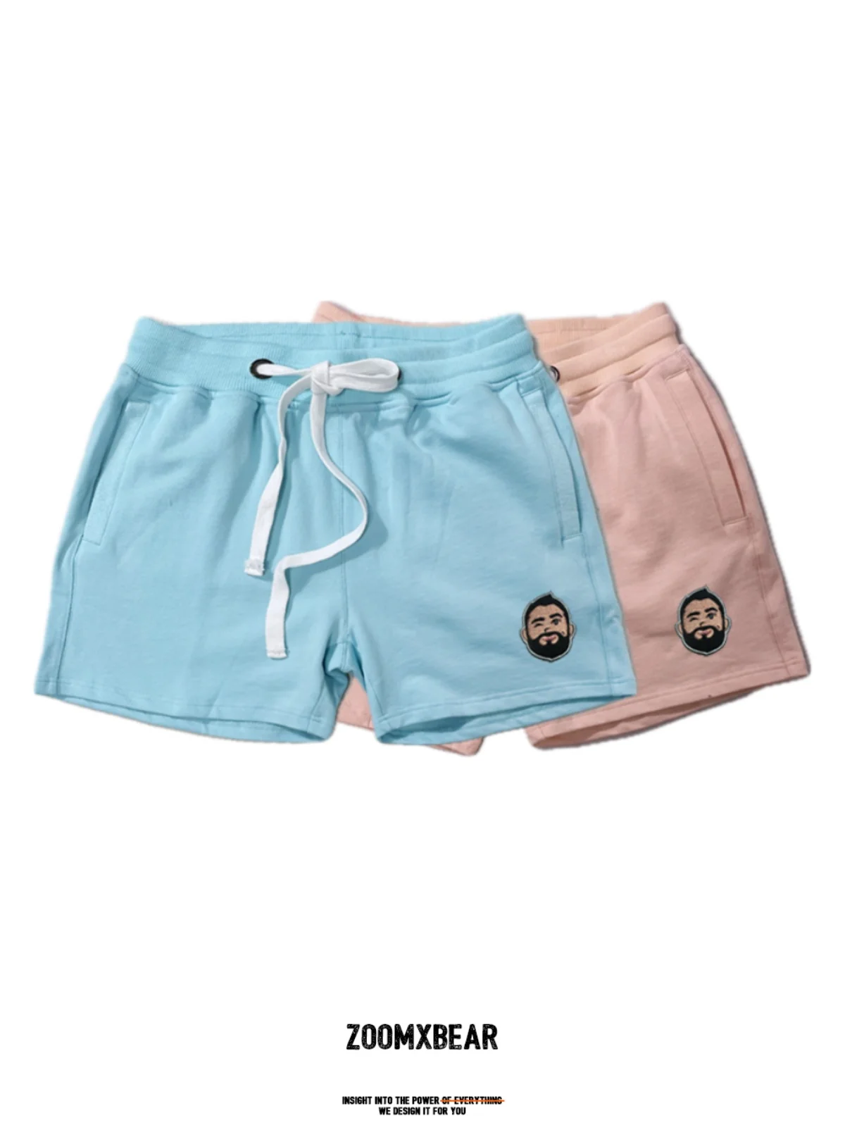 

Летние шорты Bear Paw Claw Board, мужские хлопковые повседневные шорты для бега, спортивные штаны для фитнеса большого размера, пляжные шорты для плавания, медведь с полной бородой