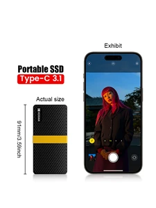 KODAK USB3. 1 GEN2 SSD Hard Drive Eksternal 1TB 128GB 256GB 512GB PSSD Mini Solid State 1TB untuk Laptop PC disko Duro Eksternal 10 penjualan terbaik ssd eksternal 512gb - №